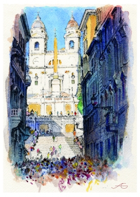 Click to see full size image of Spanish Steps